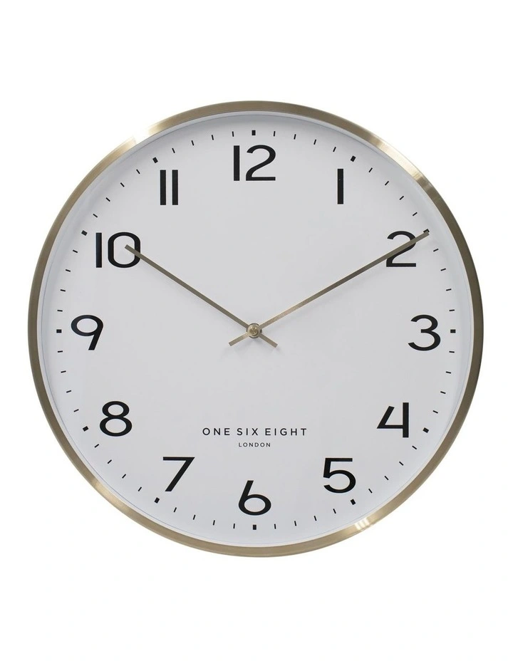 Lise 40cm Silent Wall Clock in Gold Wholesale ???? One Six Eight London Lise 40cm Silent Wall Clock In Gold ???? -Umbra Sales Store unnamed file 101