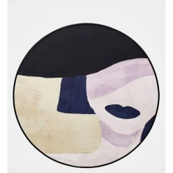 Coupon 🤩 Heritage Purple Minimal Wall Art 100x100x2.5cm In Multi ✨