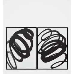 Cheap π Vue Double Perspective Wall Art 52.6x72.6x4.3cm In Multi π