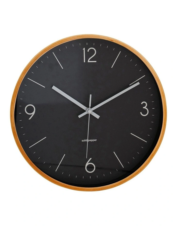 Best Sale 👍 Salt&pepper Boden Clock 32cm In Ash 💯