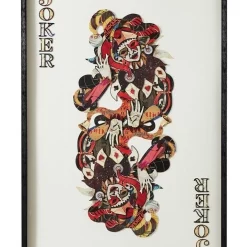 Flash Sale ✔️ Koala Living Joker Card Framed Paper Collage ❤️