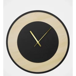 Discount 🎁 Vue Mont Albert Clock 40cm Black & Natural ⭐