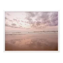 Brand new 💯 Urban Road The Pier Print White Frame ❤️