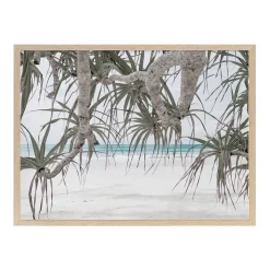 Best reviews of 🥰 Urban Road Pandanus II Print Oak Frame 🧨