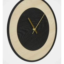 Discount ???? Vue Mont Albert Clock 40cm Black & Natural ⭐ -Umbra Sales Store unnamed file 112