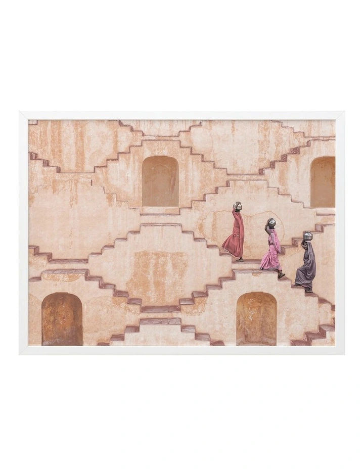 Flash Sale โ๏ธ Urban Road The Climb Print White Frame ๐