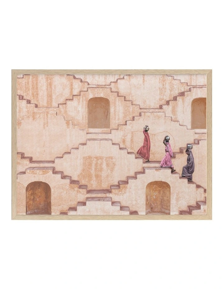 Cheap 🥰 Urban Road The Climb Print Oak Frame 😍