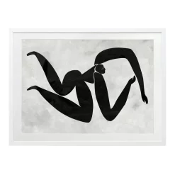 Hot Sale 🌟 Urban Road Lydia Cut-Out IV Print White Frame 👏