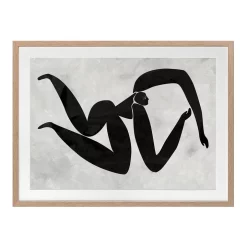 Deals 🥰 Urban Road Lydia Cut-Out IV Print Oak Frame 🎁