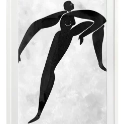 New 😉 Urban Road Lydia Cut-Out II Print White Frame ✔️