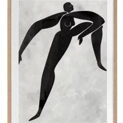 Coupon ❤️ Urban Road Lydia Cut-Out II Print Oak Frame 🛒