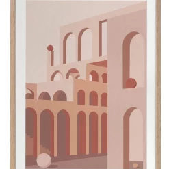 Hot Sale 😉 Urban Road Grand Designs Print Oak Frame 🎉