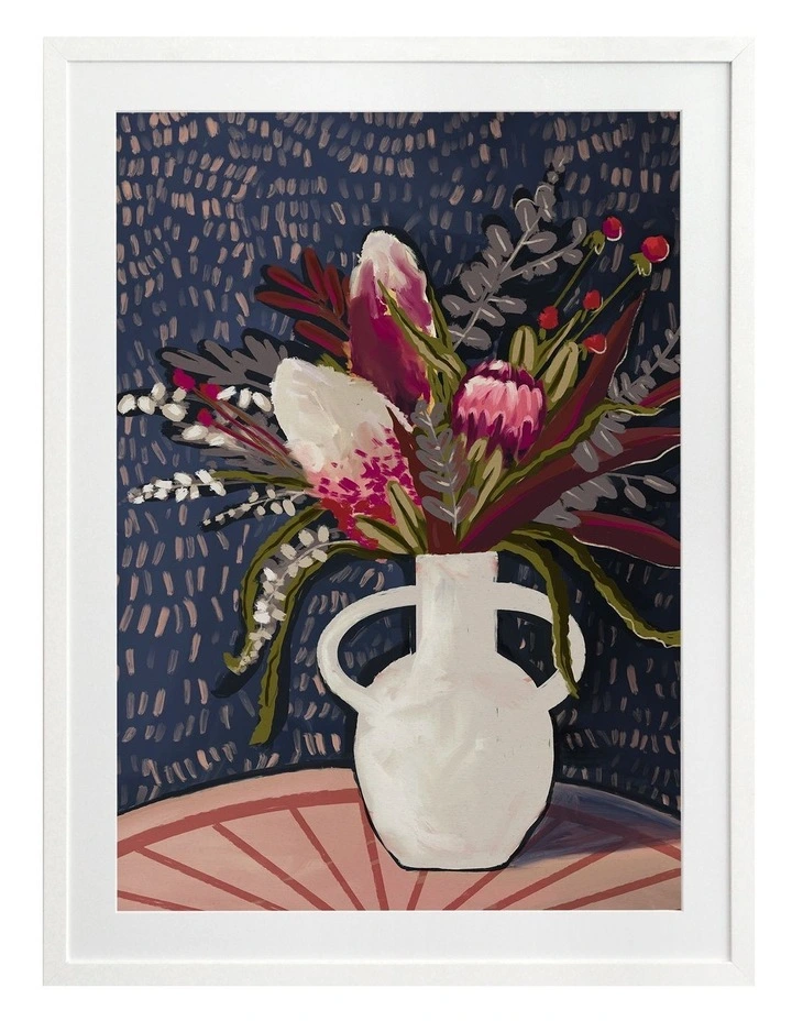 Flash Sale ๐ Urban Road Flora Australis Print White Frame ๐