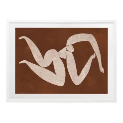 Flash Sale ⌛ Urban Road Caroline Cut-Out IV Print White Frame 😉