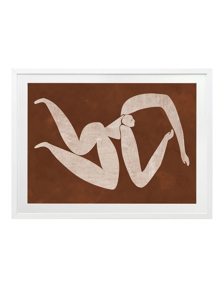 Flash Sale โ Urban Road Caroline Cut-Out IV Print White Frame ๐