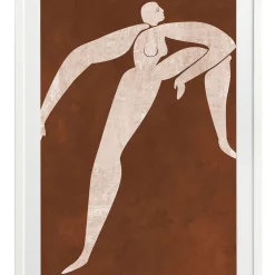 Deals 😀 Urban Road Caroline Cut-Out II Print White Frame ✨