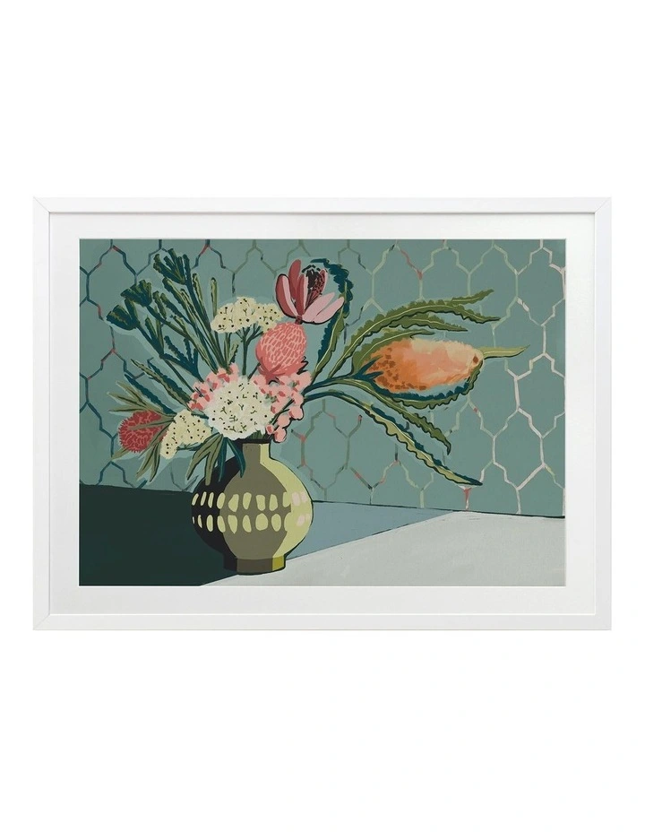 Cheapest ๐งจ Urban Road Bring Me Flowers Print White Frame ๐ฏ
