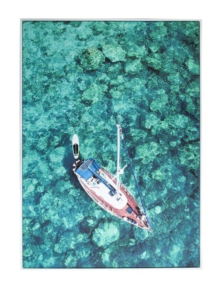 Brand new π₯ Cooper & Co Framed Wall Art Boat 140x100 Cm β