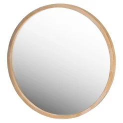 New 🔔 One Six Eight London Tina 60cm Light Solid Wood Mirror 🎉