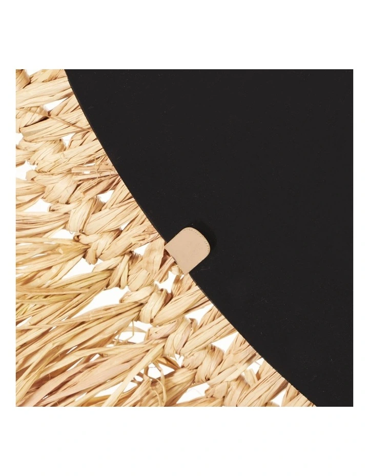 Outlet π Cooper & Co Reed Wall Mirror 73cm In Natural β¨ - Image 5