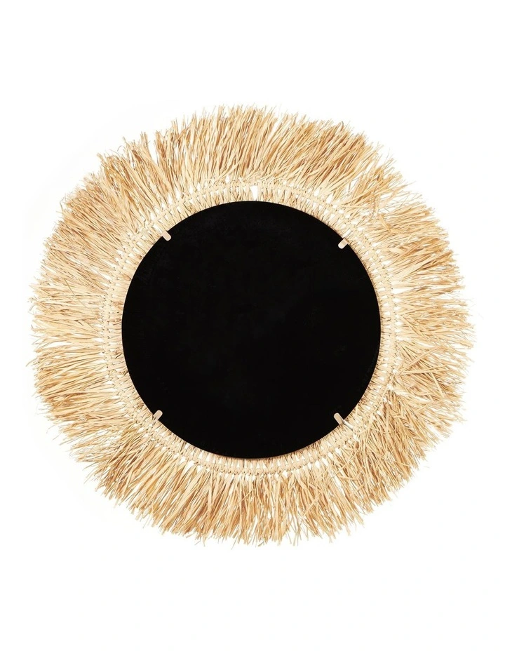 Outlet π Cooper & Co Reed Wall Mirror 73cm In Natural β¨ - Image 6