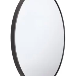 Best Sale 💯 One Six Eight London STACEY Aluminium Mirror 80cm In Black 🌟