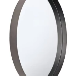 Cheap ⌛ One Six Eight London GEMMA Stainless Steel Mirror 60cm In Gunmetal ✔️