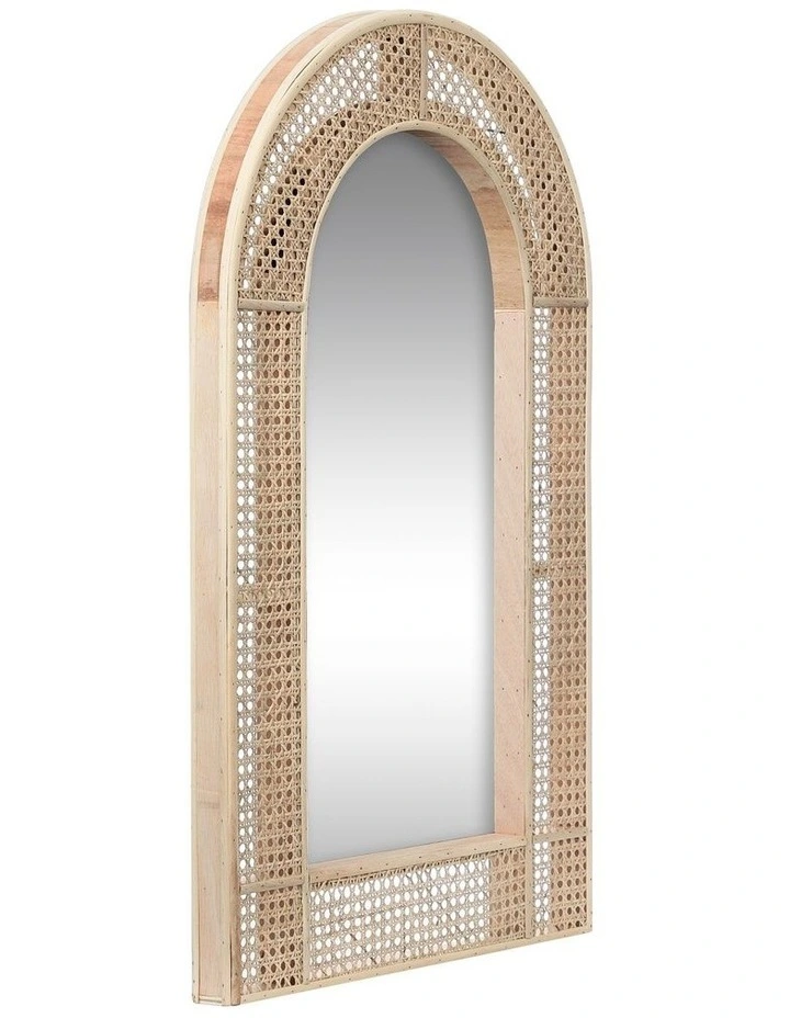 Budget ⭐ Cooper & Co Rattan Wall Mirror 90cm In Natural ⌛ 9 Budget ⭐ Cooper & Co Rattan Wall Mirror 90cm In Natural ⌛ - Image 7