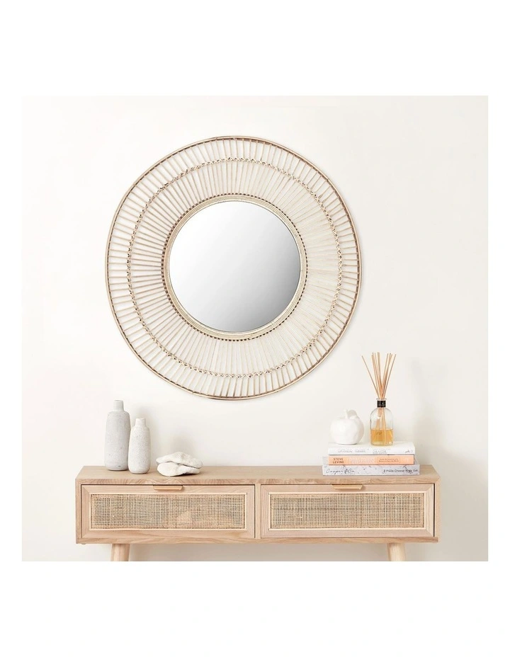 Best reviews of ???? Cooper & Co Cebu Round Rattan Mirror 80cm In Natural ✨ 4 Best reviews of ???? Cooper & Co Cebu Round Rattan Mirror 80cm In Natural ✨ - Image 2
