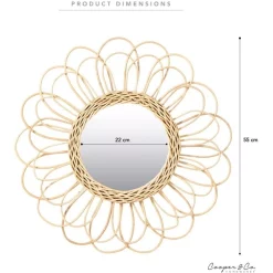Budget ???? Cooper & Co Baja Wall Mirror 55cm In Natural ❤️ 4 Budget ???? Cooper & Co Baja Wall Mirror 55cm In Natural ❤️ -Umbra Sales Store unnamed file 1480