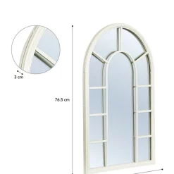 Cheap ???? Cooper & Co Vault Arched Iron Mirror In White ???? -Umbra Sales Store unnamed file 1492