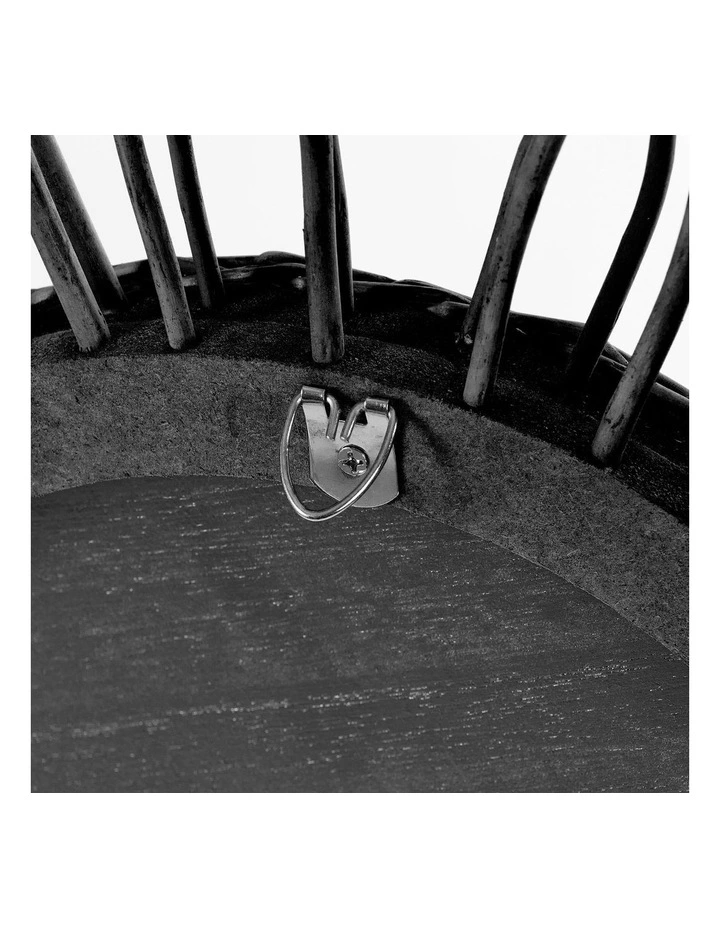 Best deal ???? Cooper & Co Baja Willow Wall Mirror 55cm In Black ✔️ 6 Best deal ???? Cooper & Co Baja Willow Wall Mirror 55cm In Black ✔️ - Image 4