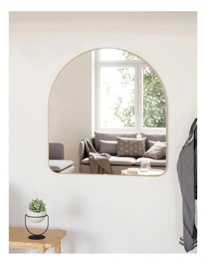 Hubba Arched Mirror in Brass Hot Sale ⌛ Umbra Hubba Arched Mirror In Brass ???? -Umbra Sales Store unnamed file 1522
