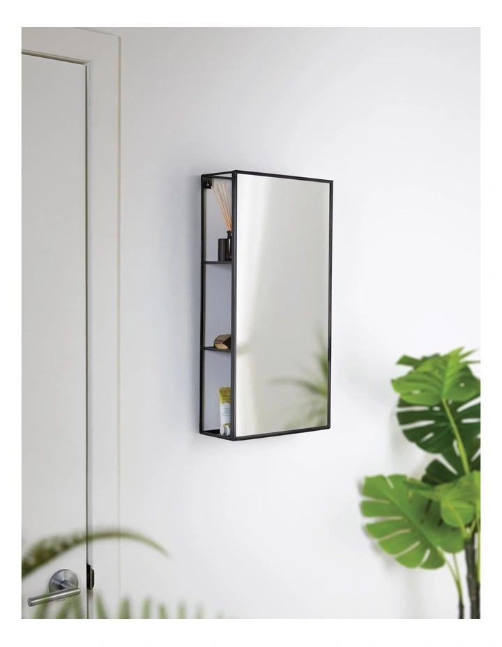 Cubiko Mirror 30x13x62cm in Black Flash Sale ???? Umbra Cubiko Mirror 30x13x62cm In Black ???? -Umbra Sales Store unnamed file 1525