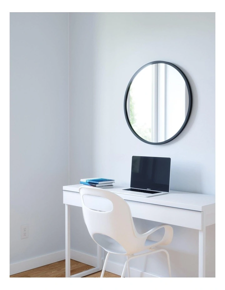 Hub Mirror 61 x 3 x 61cm in Black Flash Sale ???? Umbra Hub Mirror 61 X 3 X 61cm In Black ???? -Umbra Sales Store unnamed file 1533