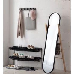Promo ???? Umbra Hub Floor Mirror In Black/Natural ✨ -Umbra Sales Store unnamed file 1537
