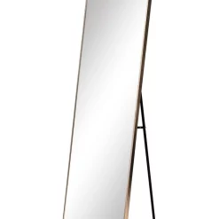 Outlet ???? Cooper & Co Elle Standing Full Length Rectangle Mirror 165cm Gold ????