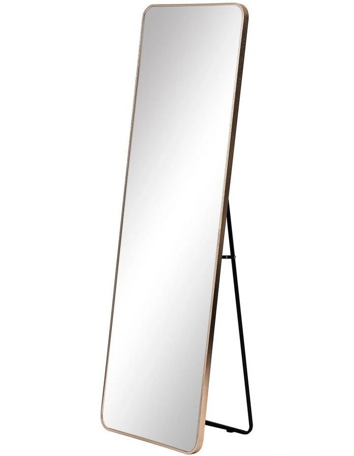 Outlet ???? Cooper & Co Elle Standing Full Length Rectangle Mirror 165cm Gold ???? 3 Outlet ???? Cooper & Co Elle Standing Full Length Rectangle Mirror 165cm Gold ????
