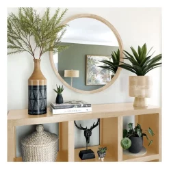 Discount ???? One Six Eight London Tina 95cm Light Solid Wood Mirror ???? -Umbra Sales Store unnamed file 1557