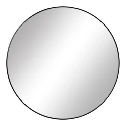 Coupon 🧨 Cooper & Co Linda Round Wall Mirror 90cm In Black 🛒