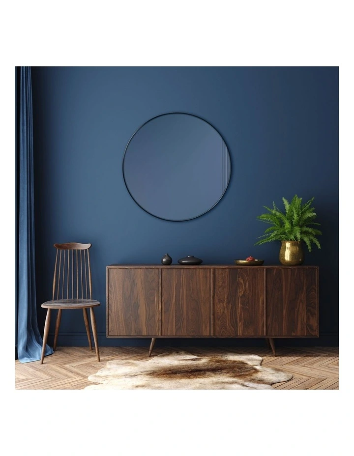 Coupon ???? Cooper & Co Linda Round Wall Mirror 90cm In Black ???? 4 Coupon ???? Cooper & Co Linda Round Wall Mirror 90cm In Black ???? - Image 2