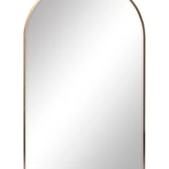 Flash Sale 🔔 Cooper & Co Naomi Arched Wall Mirror 80cm In Gold ⭐