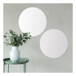 New ???? Cooper & Co Round Decorative Mirrors 30cm Set Of 2 In Silver ???? -Umbra Sales Store unnamed file 1610