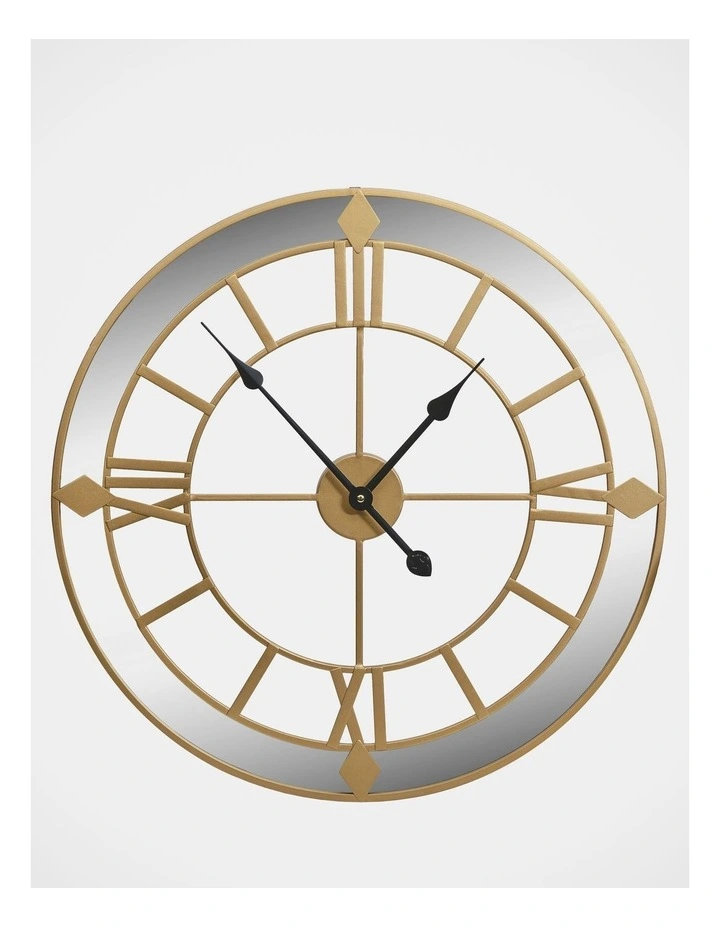 Cheap 🤩 Heritage Florence Mirror Dial Clock 60cm In Gold 🥰