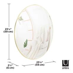 Deals ???? Umbra Convexa Mirror 58cm In Brass ???? 3 Deals ???? Umbra Convexa Mirror 58cm In Brass ???? -Umbra Sales Store unnamed file 1641