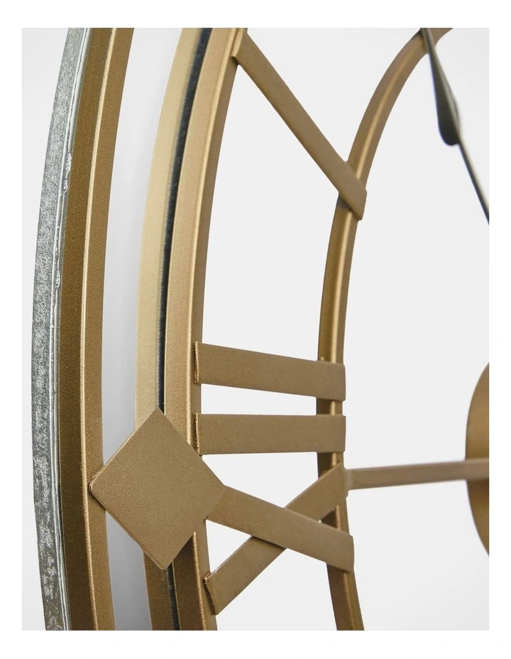 Cheap 🤩 Heritage Florence Mirror Dial Clock 60cm In Gold 🥰 - Image 4