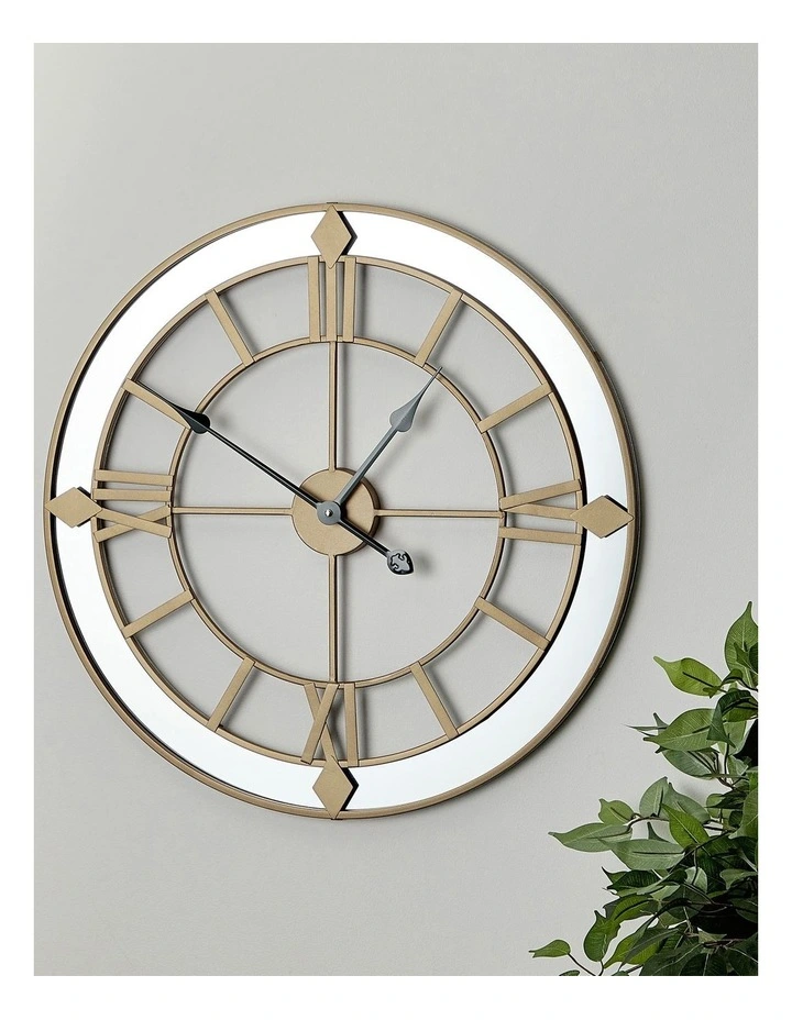 Cheap 🤩 Heritage Florence Mirror Dial Clock 60cm In Gold 🥰 - Image 5
