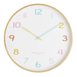 Outlet 🥰 One Six Eight London Dream 41cm Wall Clock White 👏