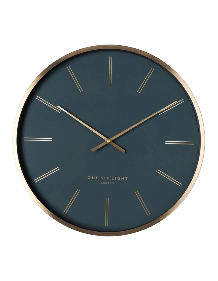 Top 10 ???? One Six Eight London Otto 40Cm Petrol Blue Silent Wall Clock ???? 3 Top 10 ???? One Six Eight London Otto 40Cm Petrol Blue Silent Wall Clock ????