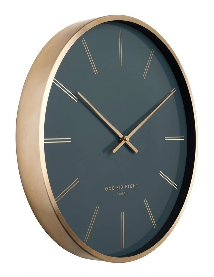 Top 10 ???? One Six Eight London Otto 40Cm Petrol Blue Silent Wall Clock ???? 4 Top 10 ???? One Six Eight London Otto 40Cm Petrol Blue Silent Wall Clock ???? - Image 2
